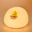 ICARER FAMILY Silicone Sofa Pat Night Light 3 Brightness Levels Timer Function Patting Lamp - Beige - 3