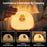 ICARER FAMILY Silicone Sofa Pat Night Light 3 Brightness Levels Timer Function Patting Lamp - Beige - 6
