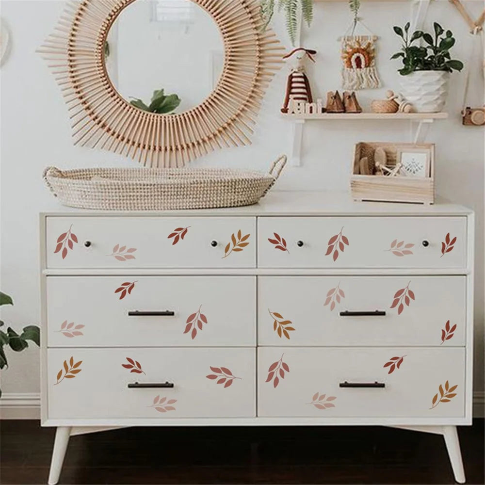 Kid's Room Wall Stickers Leaf Decor Wall Decoration for Children Bedroom, Playroom (without EN71 Certification) - 5