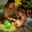 ICARER FAMILY Christmas Tree Night Light Touch Sensor 3 Brightness Levels RGB Mode Atmosphere Light - 5
