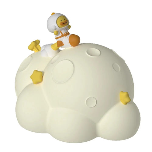 ICARER FAMILY Planet Night Light 3 Brightness Levels Timer Silicone Squeeze Lamp for Bedroom  /  Nursery - 1