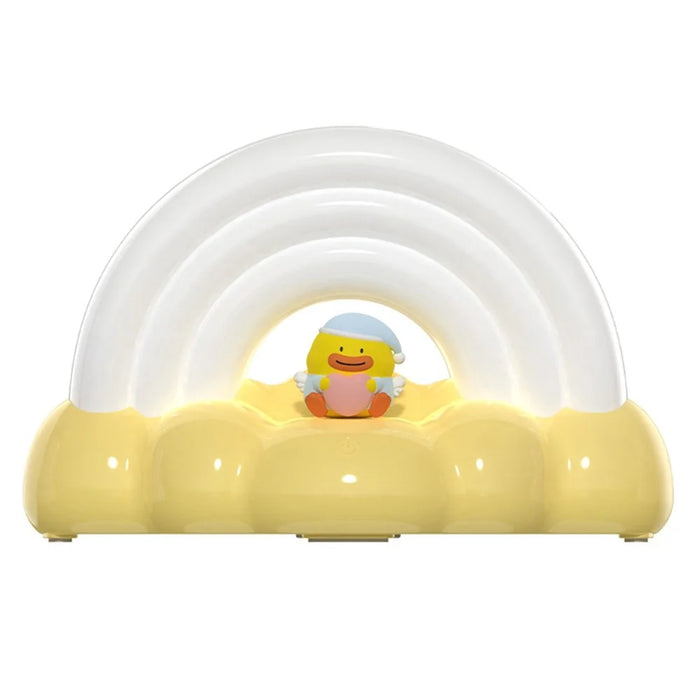 ICARER FAMILY Rainbow Night Light Touch Sensor Bedside Lamp 3 Lighting Modes For Bedroom - Yellow - 1
