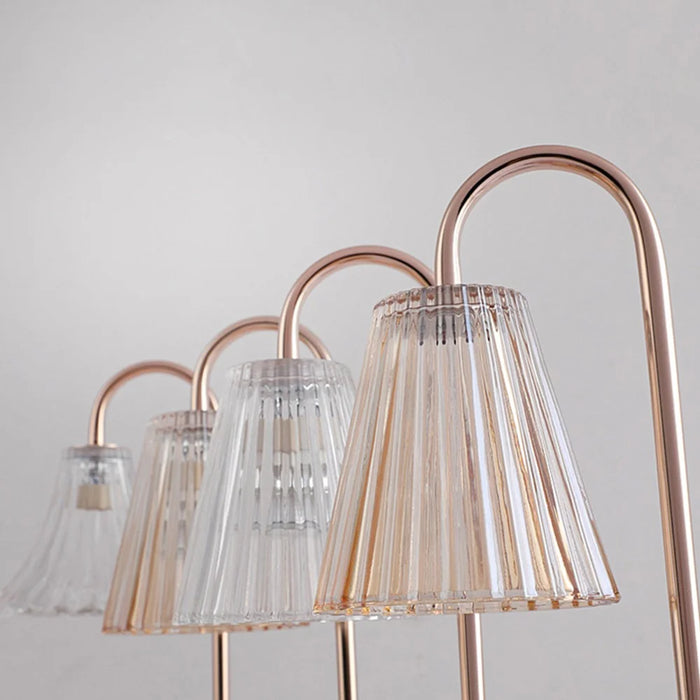 Retro Table Lamp for Aroma Wax Melting with Timer Dimmable Candle Warmer Lamp, EU Plug - Style A - 7