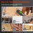 HABOTEST HT67 Wood Moisture Meter Digital Humidity Detector for Wood Wall Cement Materials - 7