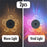 Cherry Blossom Shaped Night Light Motion Sensor Magnetic Base 3 Color Adjustable Ambient Wall Light - 6