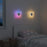 Butterfly Shaped Wall Light Motion Sensor Rechargeable 3-Color Dimmable Night Light Magnetic Base - 5