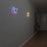 Butterfly Shaped Wall Light Motion Sensor Rechargeable 3-Color Dimmable Night Light Magnetic Base - 7