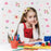 SCHHQT01-04 4Pcs / Set Flowers Wall Decor Sticker for Bedroom Decal Wallpaper (with EN71 Certification) - 6