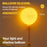 A072 Balloon Silicone Night Light Pull String Table Lamp 3 Brightness Levels Touch Control for Bedroom - 2