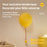 A072 Balloon Silicone Night Light Pull String Table Lamp 3 Brightness Levels Touch Control for Bedroom - 7