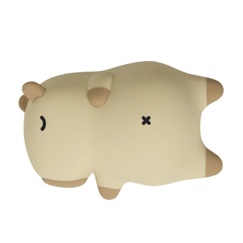 A073 Capybara Snoring Sleep Silicone Night Light 3 Brightness Levels Timing for Bedroom - 1