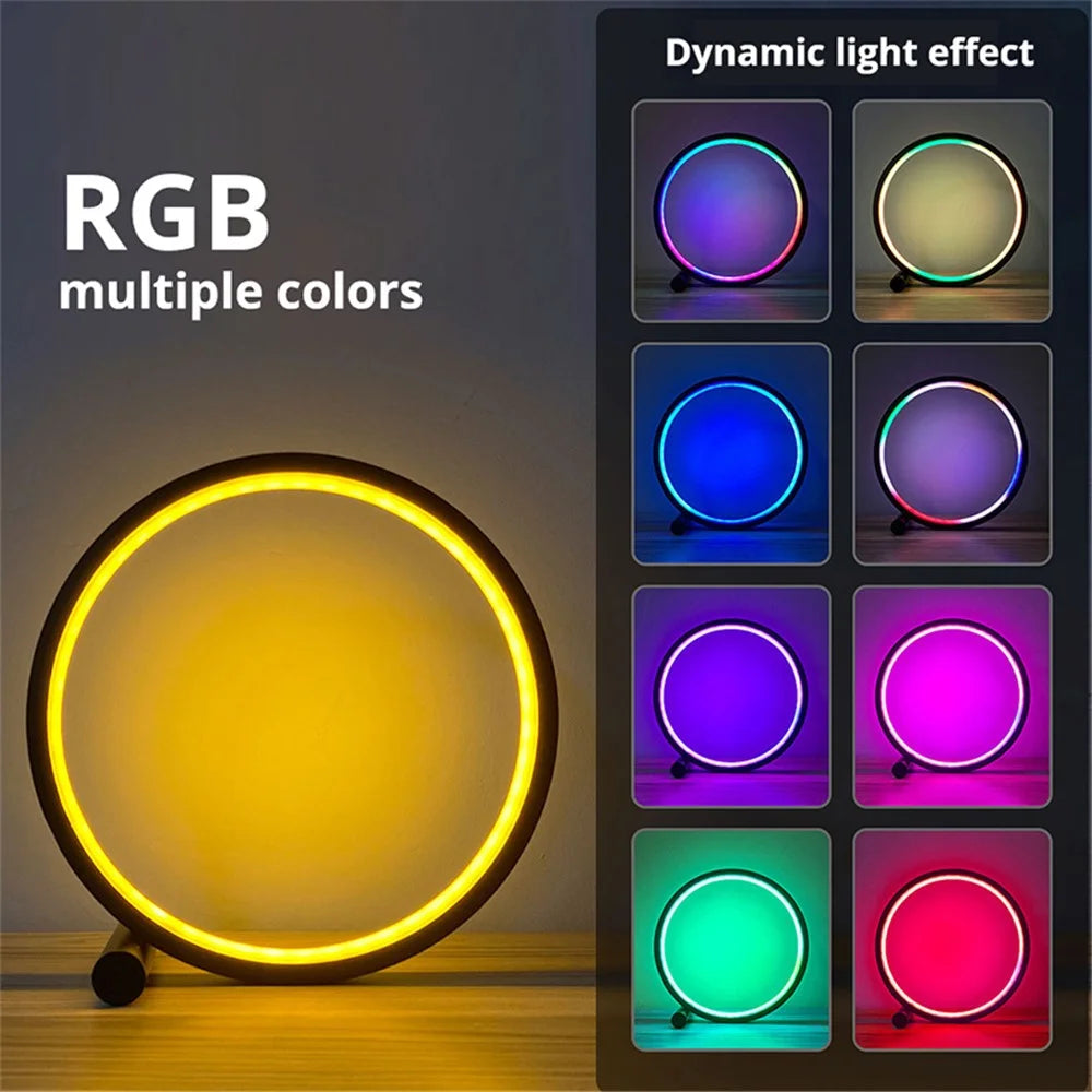 LIXINCORDA SAL052 RGBIC Smart LED Light Desktop Ambient Ring Light Support Tuya WiFi - 3