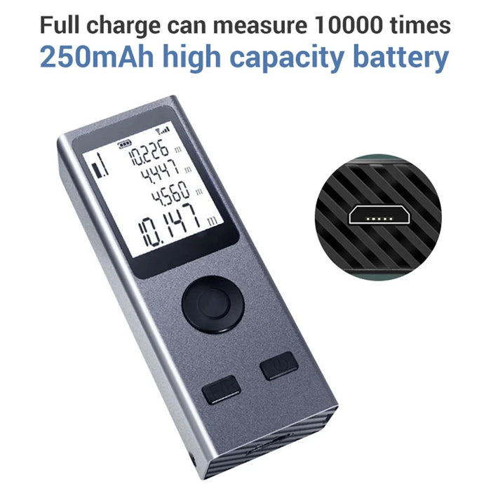 KS-710030 Mini Smart Laser Rangefinder 30M Digital Laser Range Finder Handheld Distance Meter - 4