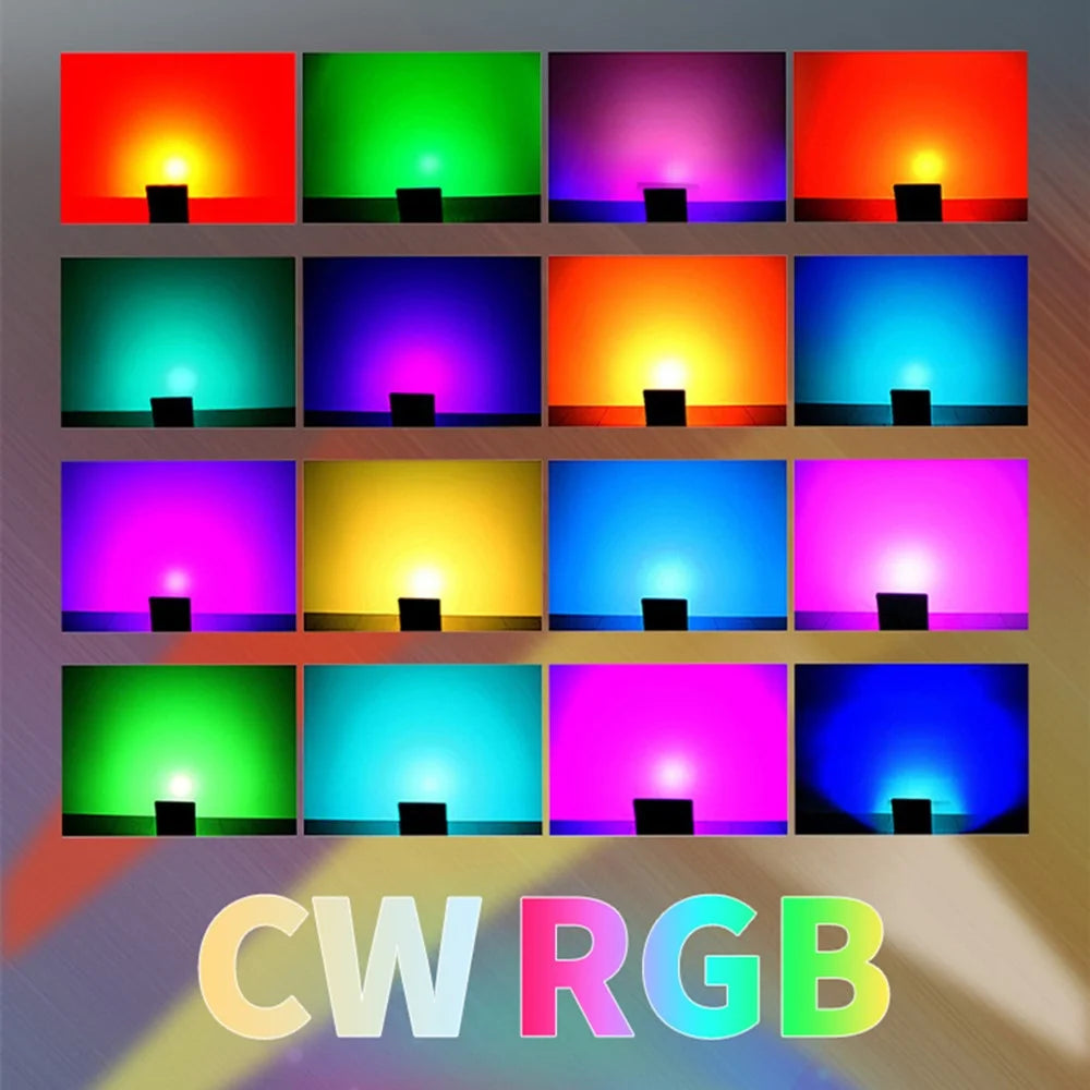 50W Tuya APP Smart LED Light IP66 Waterproof Colorful RGB Lamp Outdoor Factory Warehouse Floodlight - 7