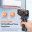 ANENG TH05 Portable Infrared Thermometers Handheld -20~650 Degree Temp Measurement with Digital Display - Black - 5
