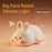 K-1153 Cute Rabbit Mini Night Light Children Bedside Sleeping Light Silicone Lamp - 2