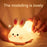 K-1153 Cute Rabbit Mini Night Light Children Bedside Sleeping Light Silicone Lamp - 3