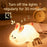 K-1153 Cute Rabbit Mini Night Light Children Bedside Sleeping Light Silicone Lamp - 5