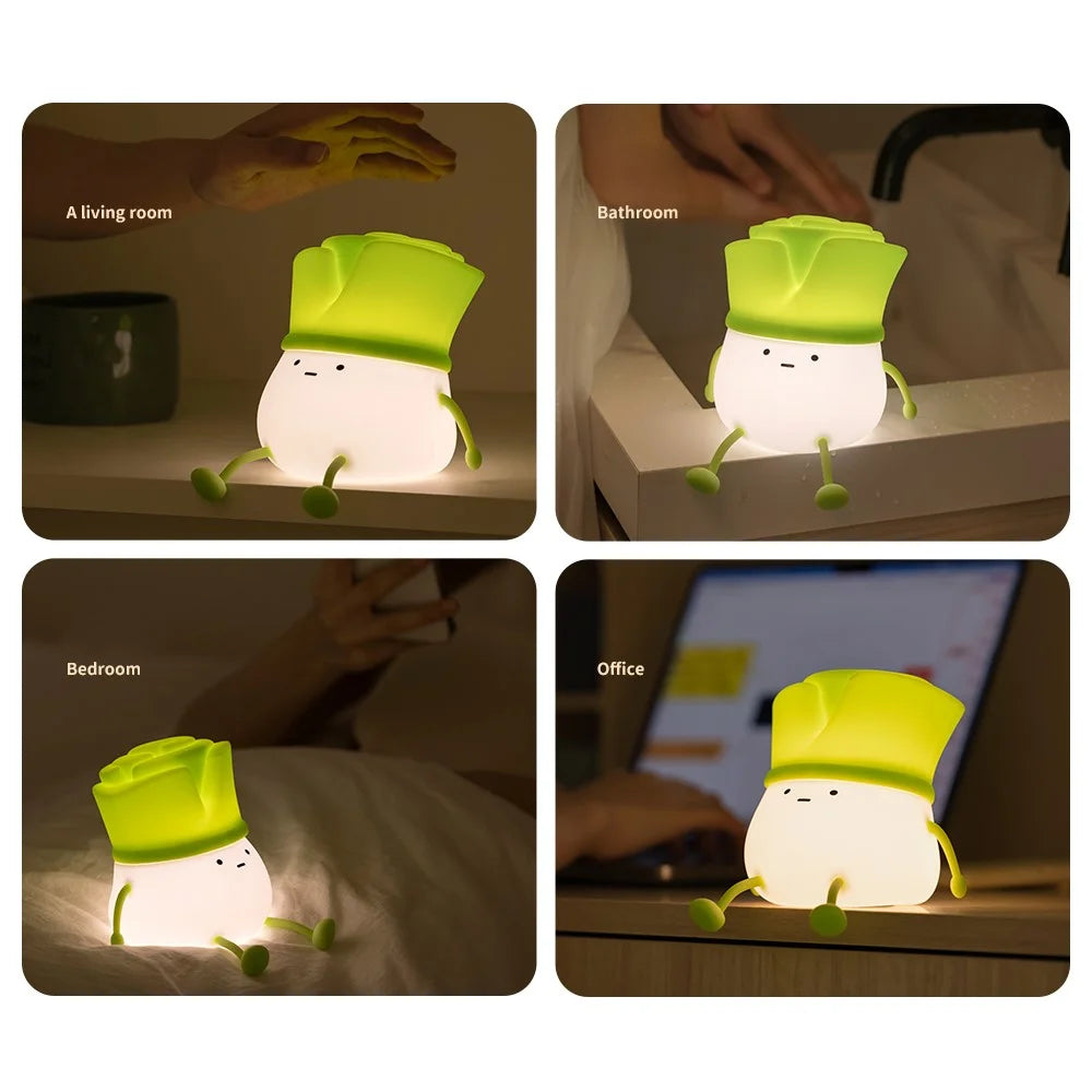 D08 Cute Shape Bedside Touch Lamp Breastfeeding Night Light Toddler Baby Kids Bedroom Decoration LED Light - 5
