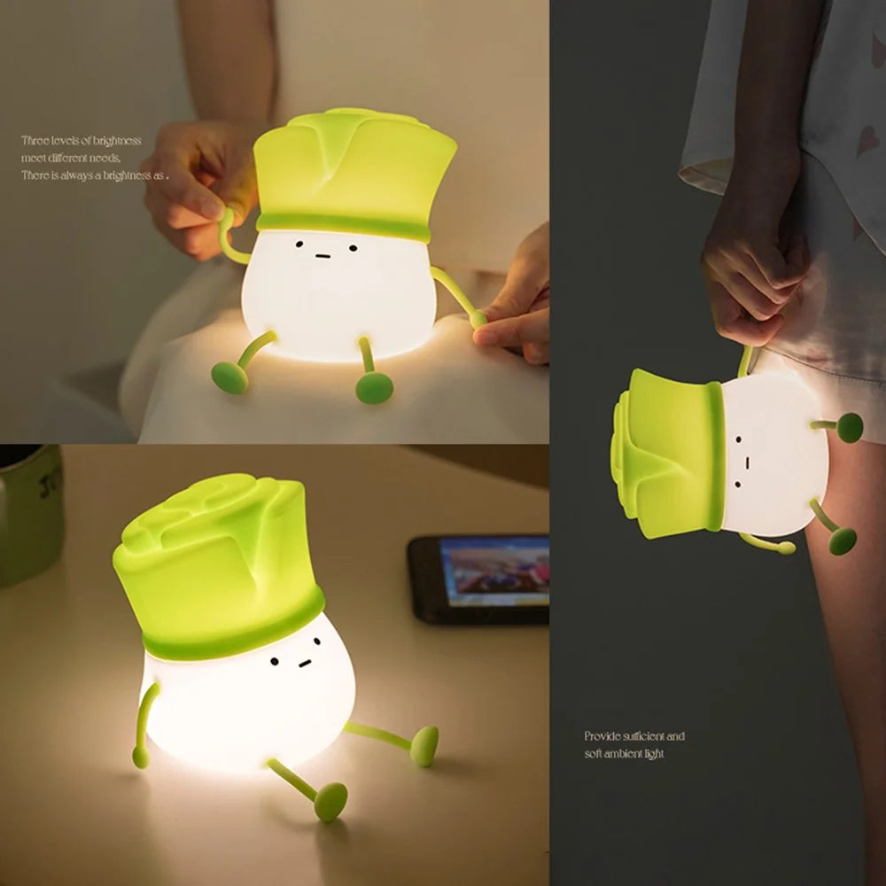 D08 Cute Shape Bedside Touch Lamp Breastfeeding Night Light Toddler Baby Kids Bedroom Decoration LED Light - 6