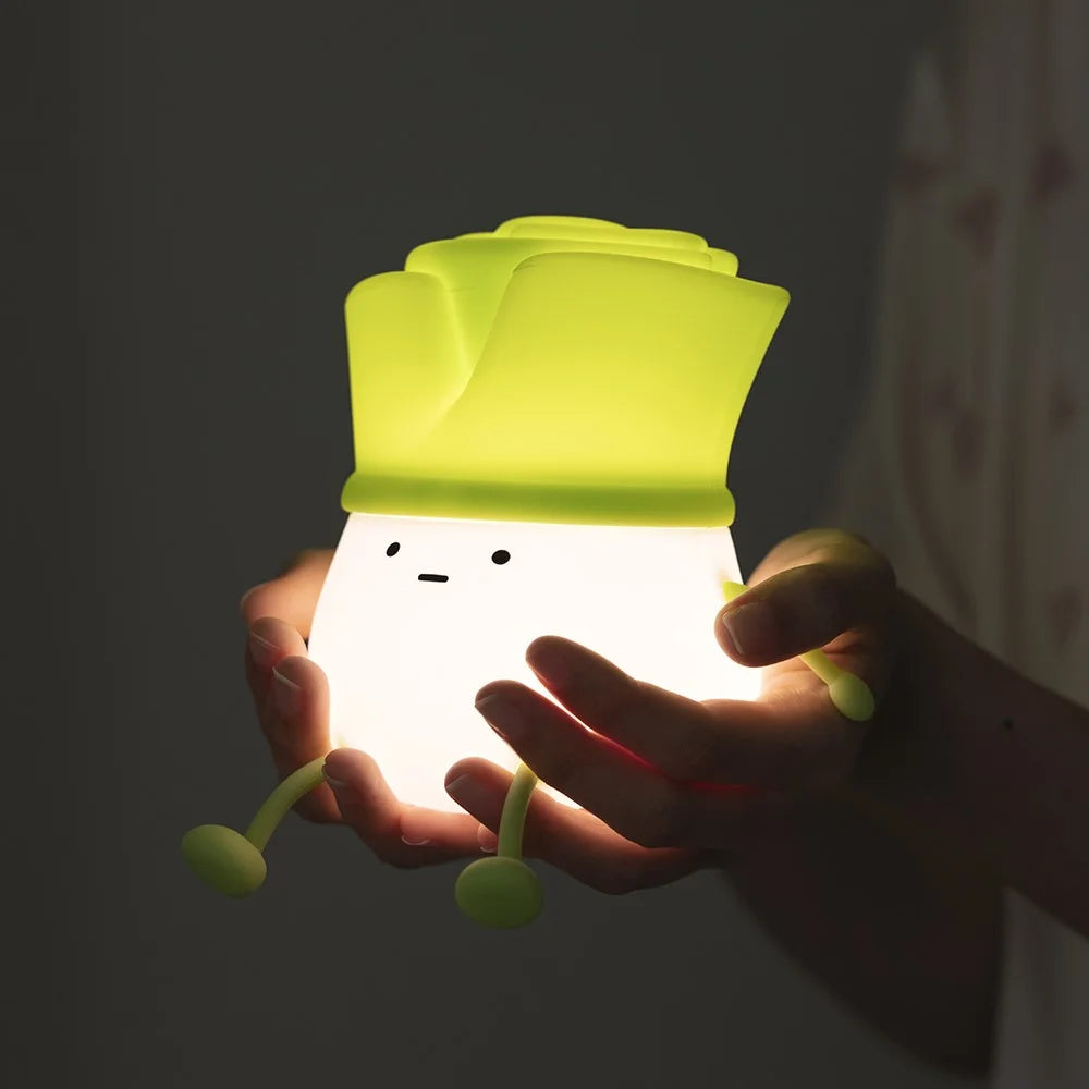D08 Cute Shape Bedside Touch Lamp Breastfeeding Night Light Toddler Baby Kids Bedroom Decoration LED Light - 7