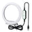 18CM Diameter RGB LED Selfie Ring Light Vlogging Video Lamp Live Broadcast Fill Light, Size: M - 1