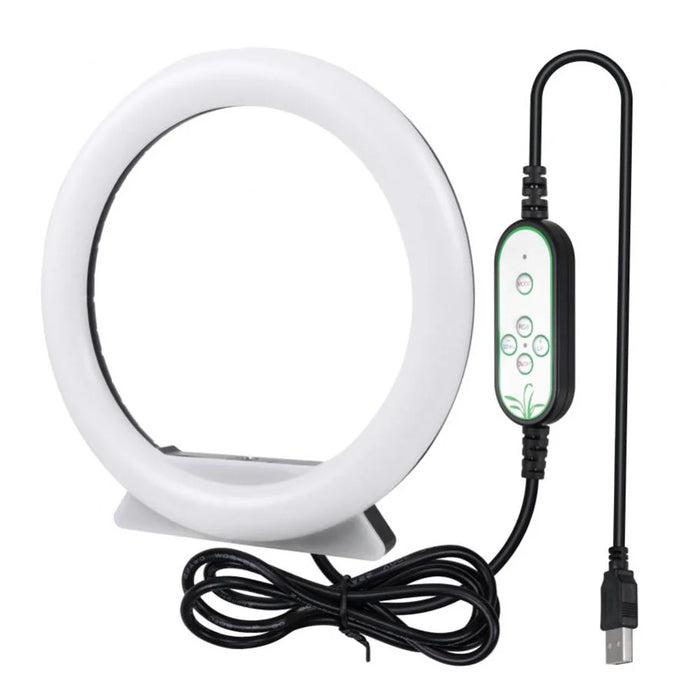 18CM Diameter RGB LED Selfie Ring Light Vlogging Video Lamp Live Broadcast Fill Light, Size: M - 1