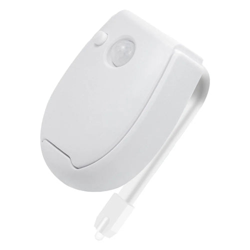 Toilet Night Light Smart Motion Sensor LED Lamp for Toilet Bowl Seat 7-Colors Changing Light - 1