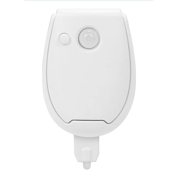 Toilet Night Light Smart Motion Sensor LED Lamp for Toilet Bowl Seat 7-Colors Changing Light - 2