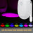 Toilet Night Light Smart Motion Sensor LED Lamp for Toilet Bowl Seat 7-Colors Changing Light - 3