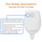 Toilet Night Light Smart Motion Sensor LED Lamp for Toilet Bowl Seat 7-Colors Changing Light - 6