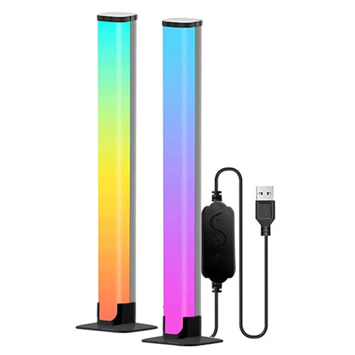 LDD-5050-01 1Pair Smart Tuya Bluetooth-compatible LED Lamp Desktop Ambient Lights for Party, KTV, Home - 1