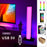 LDD-5050-01 1Pair Smart Tuya Bluetooth-compatible LED Lamp Desktop Ambient Lights for Party, KTV, Home - 4