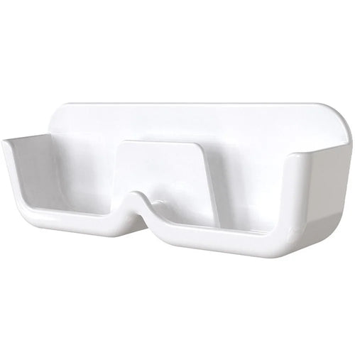 Wall-Mounted Glasses Holder Eyeglasses Storage Box Sunglasses Display Rack Bedside Storage Rack - White - 1