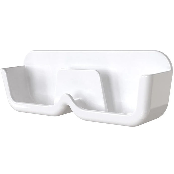 Wall-Mounted Glasses Holder Eyeglasses Storage Box Sunglasses Display Rack Bedside Storage Rack - White - 1