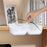 Wall-Mounted Glasses Holder Eyeglasses Storage Box Sunglasses Display Rack Bedside Storage Rack - White - 3