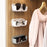 Wall-Mounted Glasses Holder Eyeglasses Storage Box Sunglasses Display Rack Bedside Storage Rack - White - 7