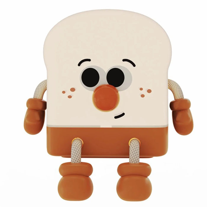 L49 Cartoon Toast Boy Design Night Light ABS+HIPS Bedroom Bedside Ambient Light - 2