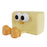 L54 Cute Cheese Silicone Touch Night Lamp Bedside Lamp Bedroom Decoration USB Rechargeable LED Light - 1