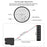 KAEMEASU KM-D800H Built-in 450mAh Battery Golfing Range Finder 5-800m Laser Golf Rangefinder - Black - 6