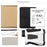 KAEMEASU KM-G600H Magnetic Golfing Range Finder 5-600m Laser Rangefinder Built-in 450mAh Battery - White - 7