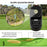 KAEMEASU KM-D450H 5-450m Laser Golfing Range Finder Built-in Battery Golf Rangefinder - Black - 6