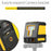 MESTEK T02 Green Laser Level Two Line Self-Leveling Horizontal And Vertical Laser Meter - 3