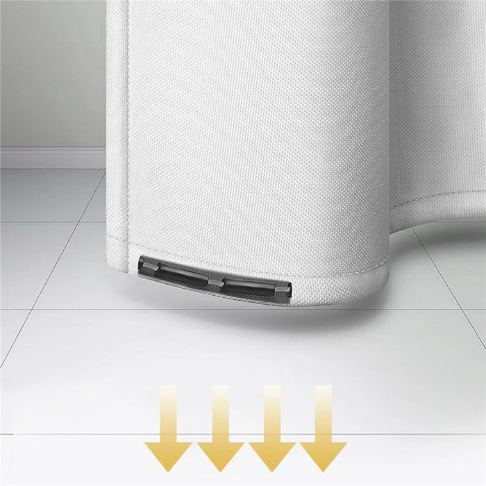 150x180cm Thicken Shower Curtain Plant Pattern Bathroom Polyester Shower Curtain - RD-02 - 3