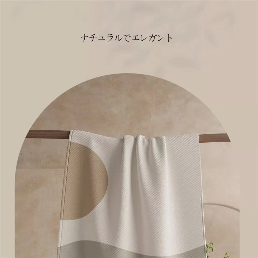 120x180cm Stylish Pattern Thicken Shower Curtain Privacy Protection Bathroom Shower Curtain - Simple - 3