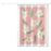 150x180cm Shower Curtain Plant Pattern Polyester Waterproof Curtain - BO001 - 1