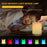 EWNL-15 Touch Control RGB Color Table Light Bedroom Bedside Night Light Ambient Lamp - 2
