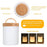 EWNL-15 Touch Control RGB Color Table Light Bedroom Bedside Night Light Ambient Lamp - 5