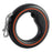 MOESTAR 3m UFO Retractable Dog Leash with Ring Shape Handle (2nd Gen Air 2023), No Light - Black+Orange - 1