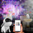 BL-TKG Space Dog Starry Sky Projector Projection Night Light Bluetooth-compatible Speaker (USB Powered) - 6